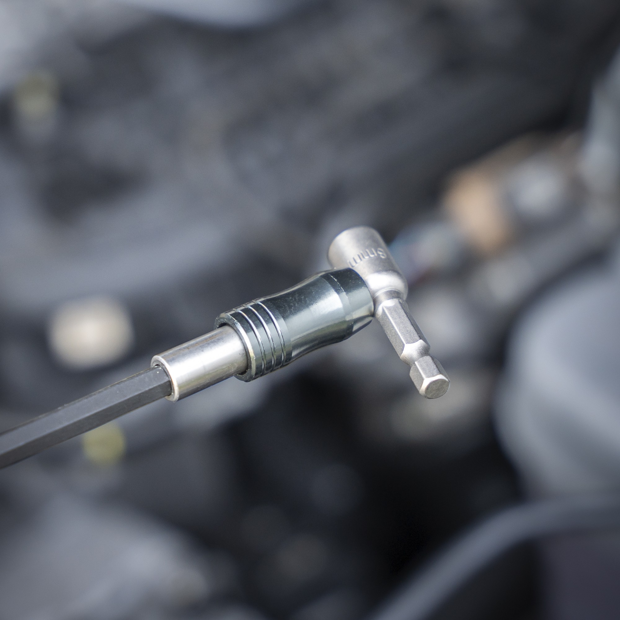 Portapuntas con vástago extralargo