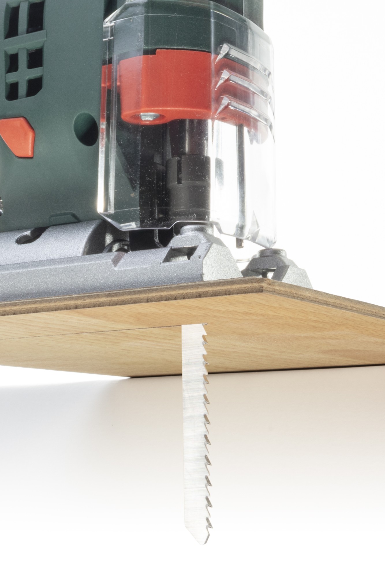 Hojas de sierra de calar HCS, vástago en T, madera, corte limpio