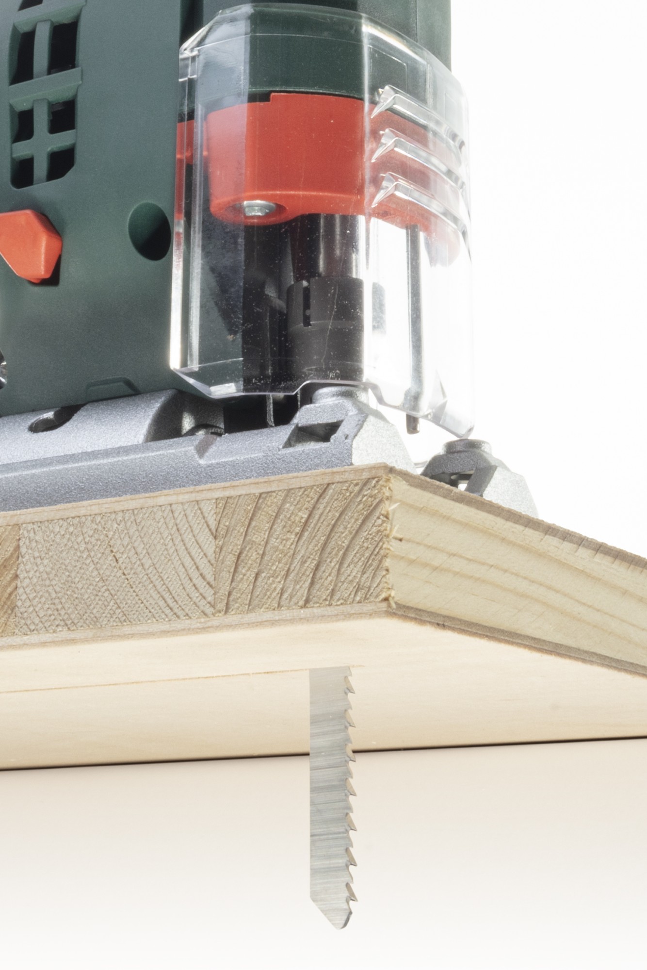 Hojas de sierra de calar HCS, vástago en T, madera, corte limpio