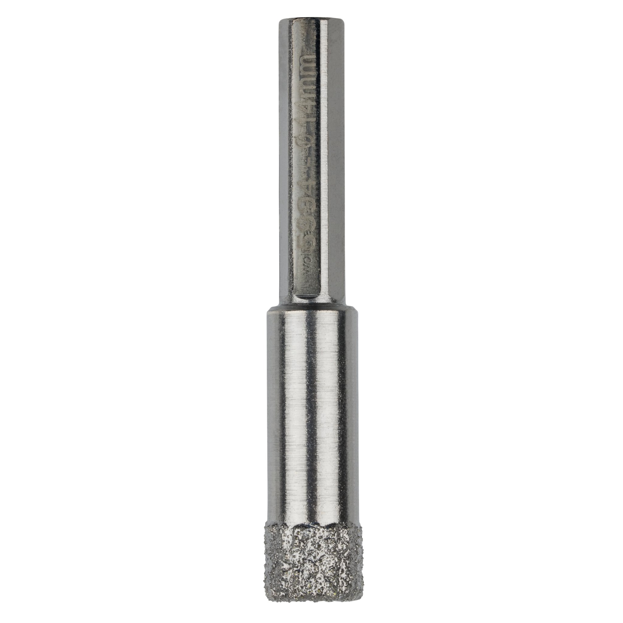 1 broca de diamante vást. hexagonal, Ø 14 mm