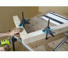 1 sargento de barrilete para mesa de trabajo PRO 65-150-W