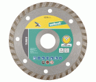 Juego de discos de corte diamantados, diámetro de 115 mm, 3 piezas