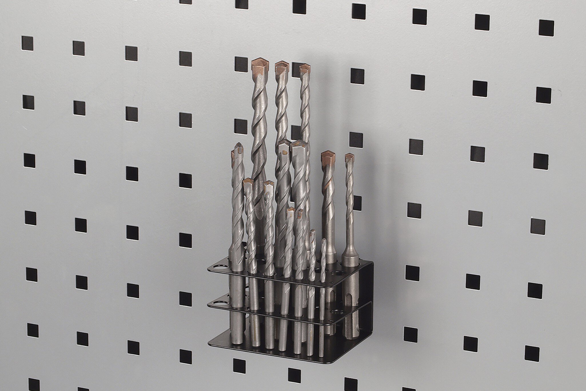 1 soporte para brocas para panel perforado WSS