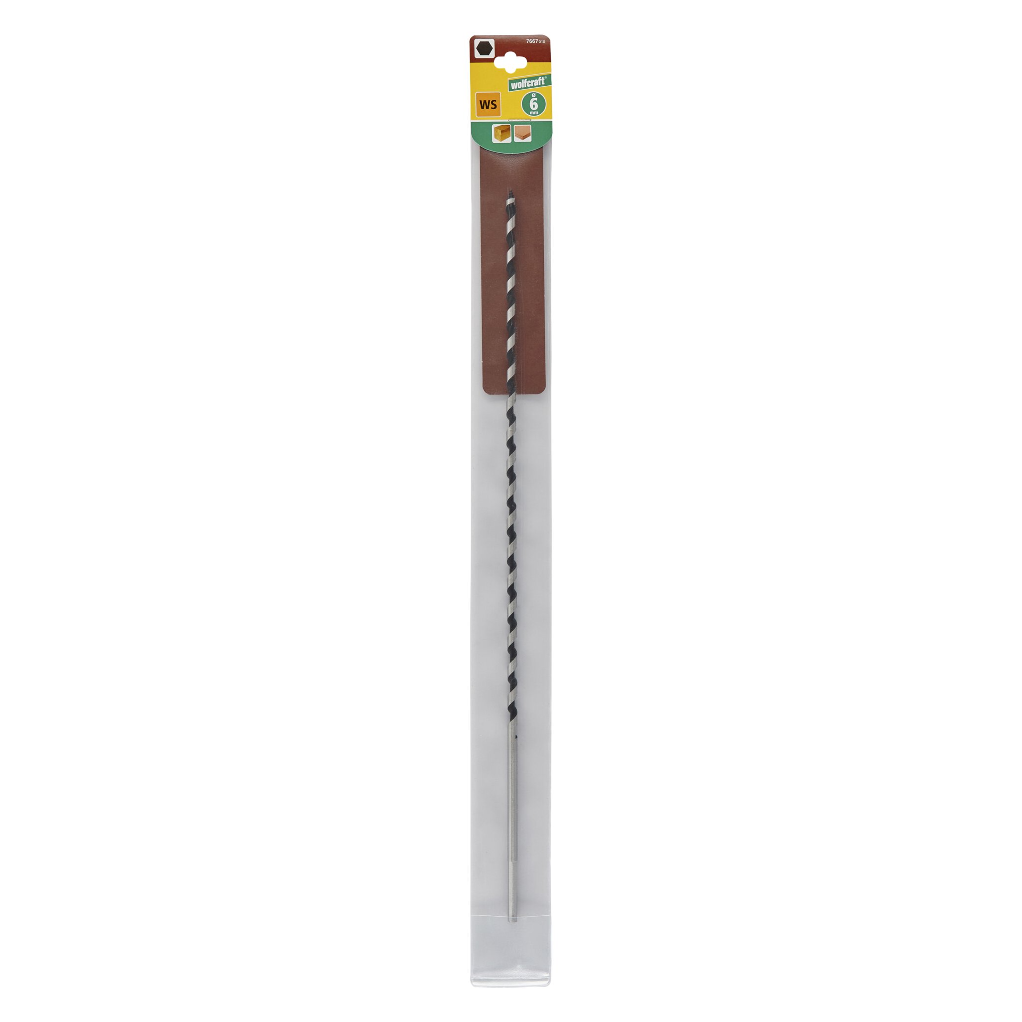 1 broca para vigas de madera Standard Ø 6 x 400 mm