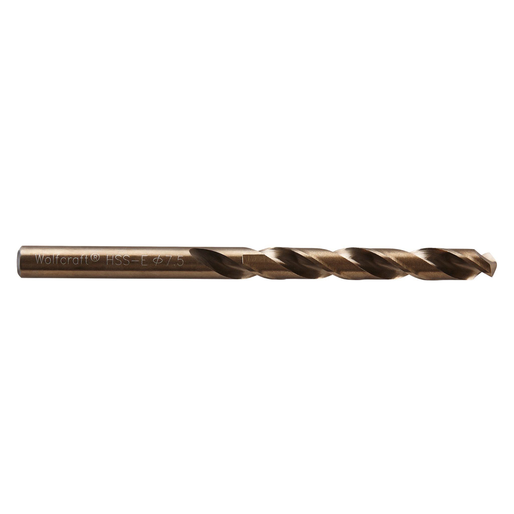 1 broca para metal HSS-Co, Ø 7,5 x 109 mm