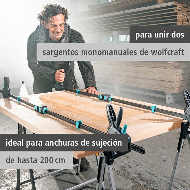 Adaptador para sargentos monomanuales Connector