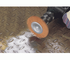 1 cepillo de disco de alambre de nylon vást. hexagonal Ø 75 x 10 mm