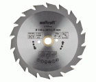 1 disco de sierra circular CV, 18 dientes ø140 mm
