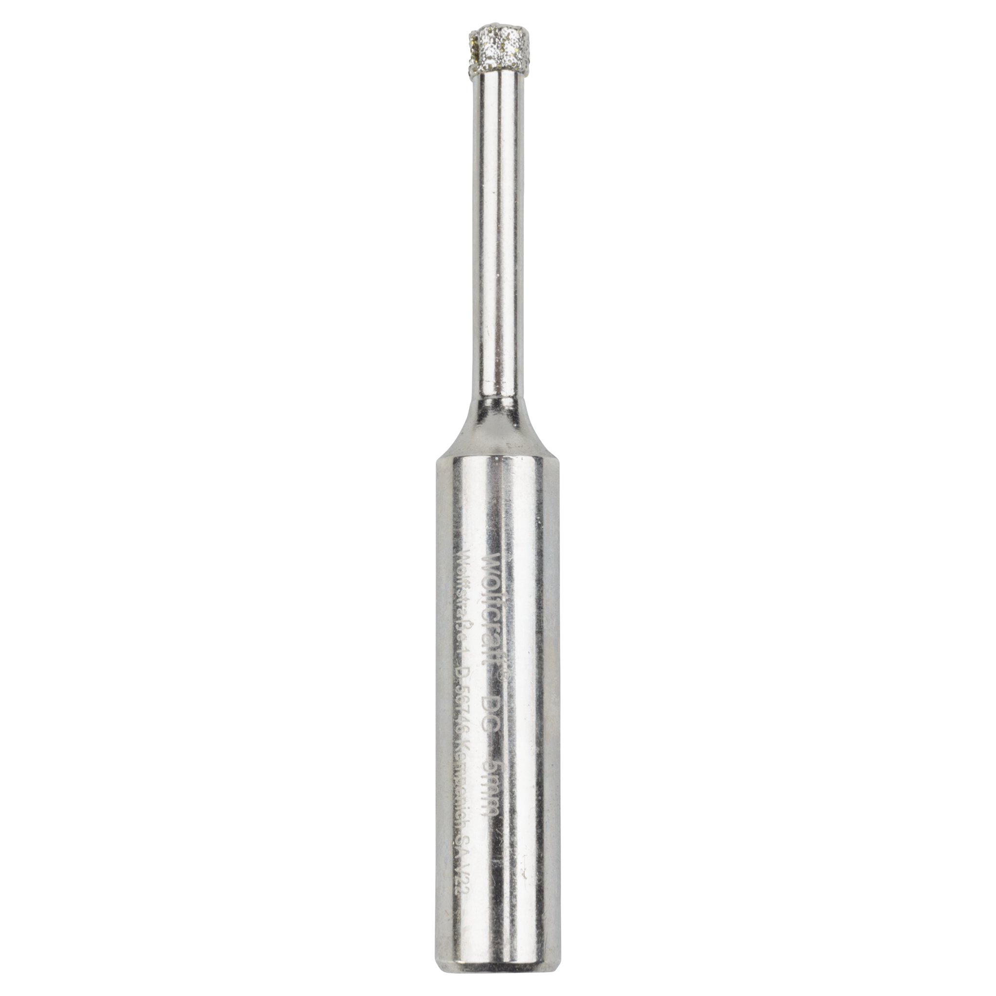 1 broca de perforación de diamante con vástago ø 5 mm