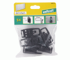 5 ganchos individuales de panel perforado de 50 mm WSS