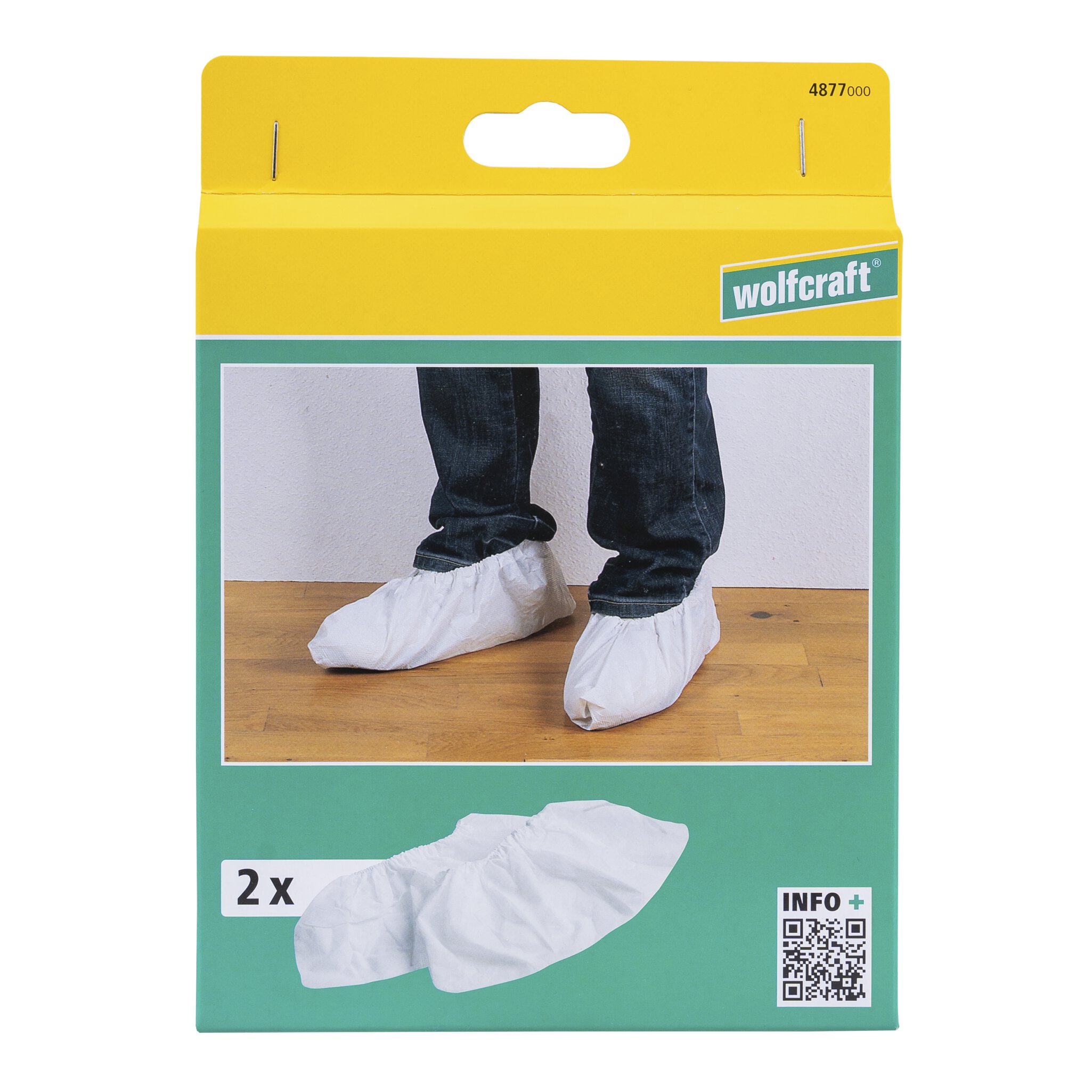 2 pares de protectores de calzado