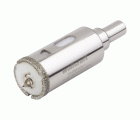 1 corona de perforación de diamante con vástago ø 25 mm