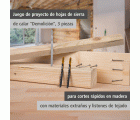 Juego de proyecto de hojas de sierra de calar "Demolición", 3 piezas