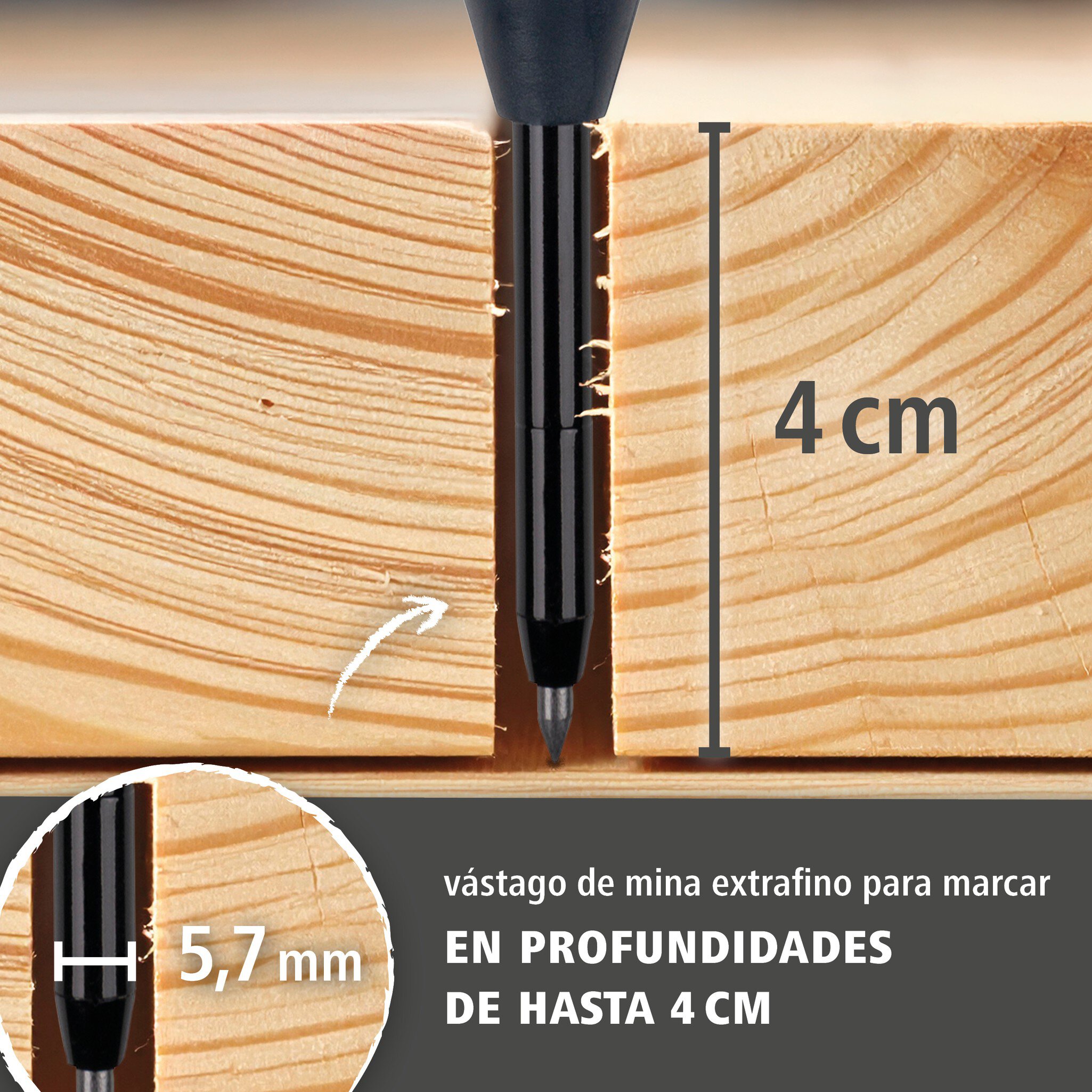 Juego de marcador de agujeros profundos