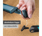 Cúter de cuchillas separables PRO SAFETY, 18 mm