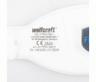 2 máscaras plegables de protección respiratoria con válvula, FFP2