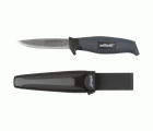 Cuchillo de exterior con filo liso y estuche