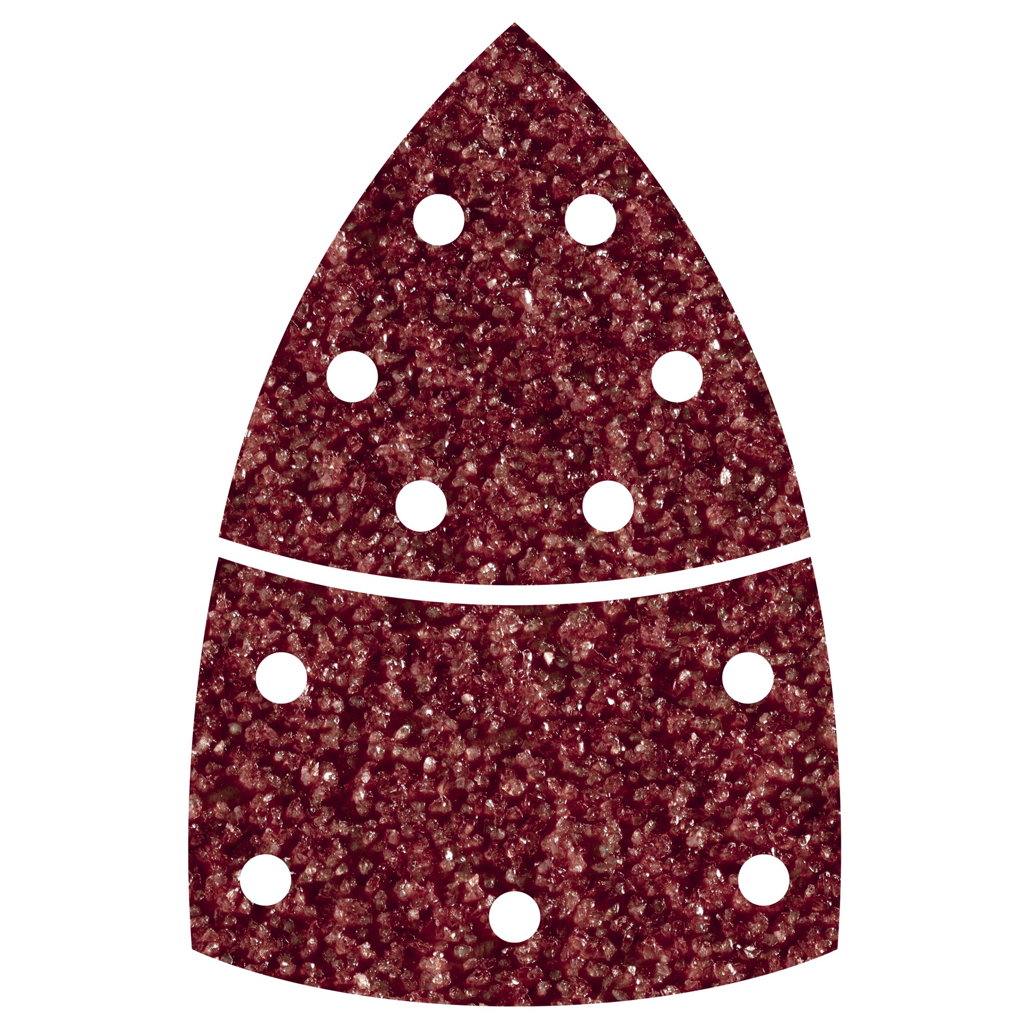 10 hojas abrasivas adhesivas 2 piezas, corindón, grano 60