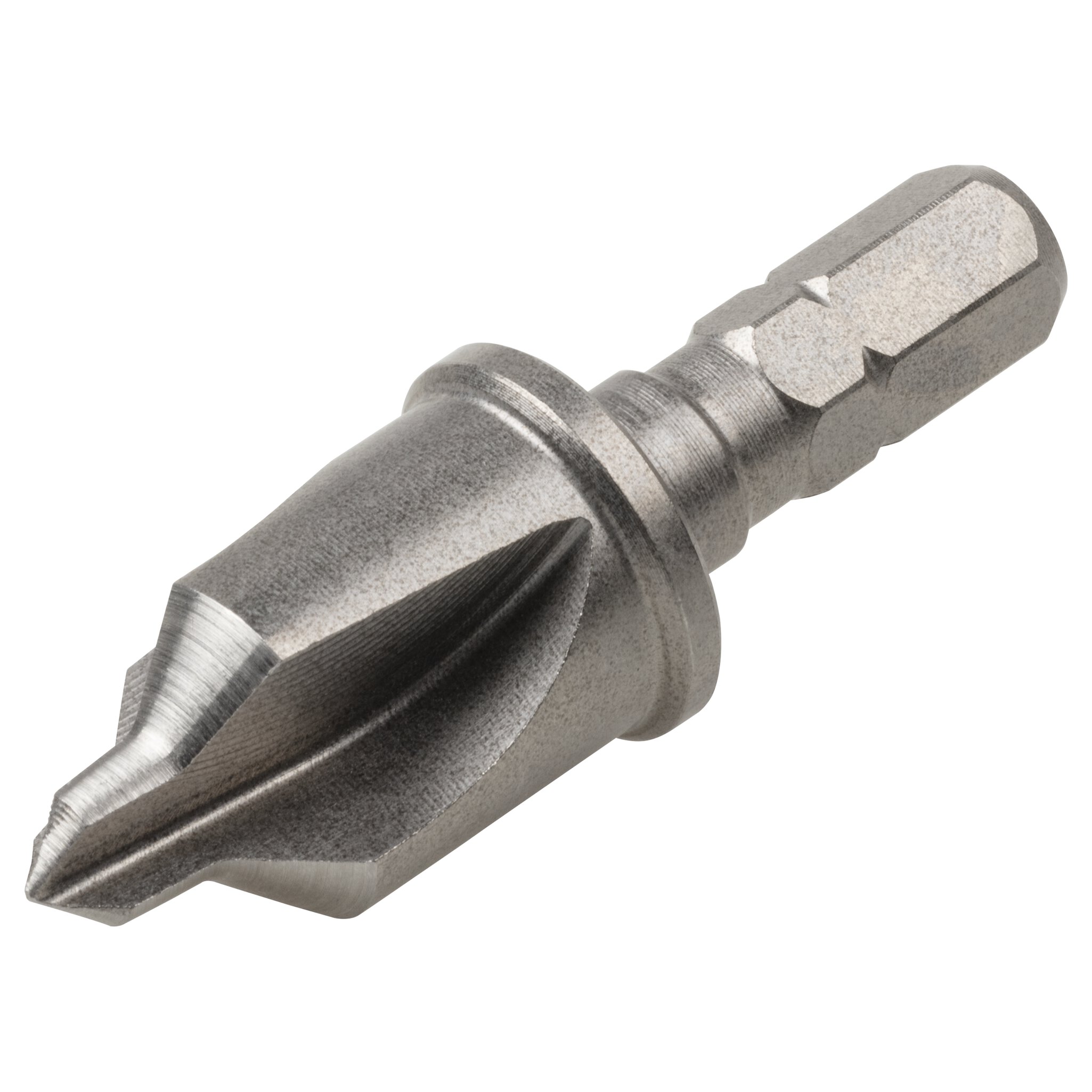 1 avellanador hexagonal HSS Ø 12 mm con tope de profundidad