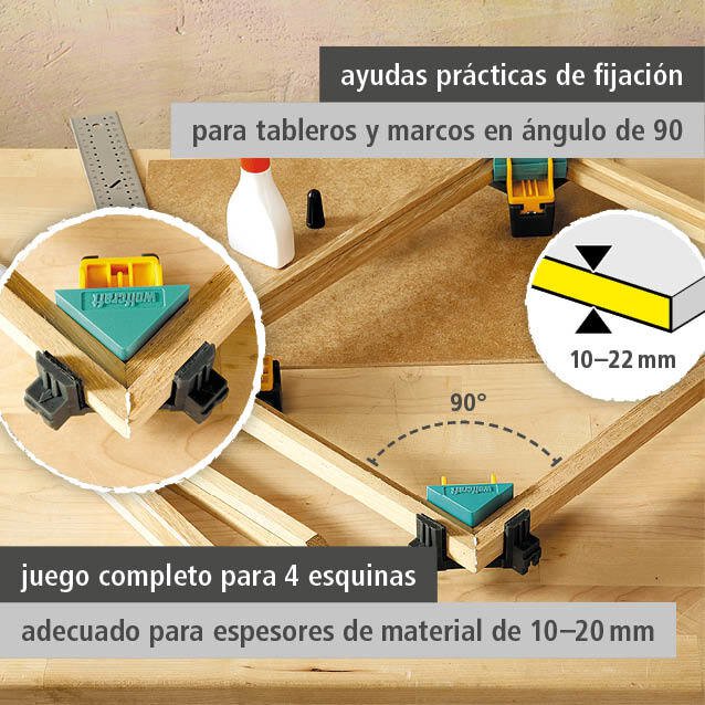 Juego de proyecto "Fijación en ángulo recto"
