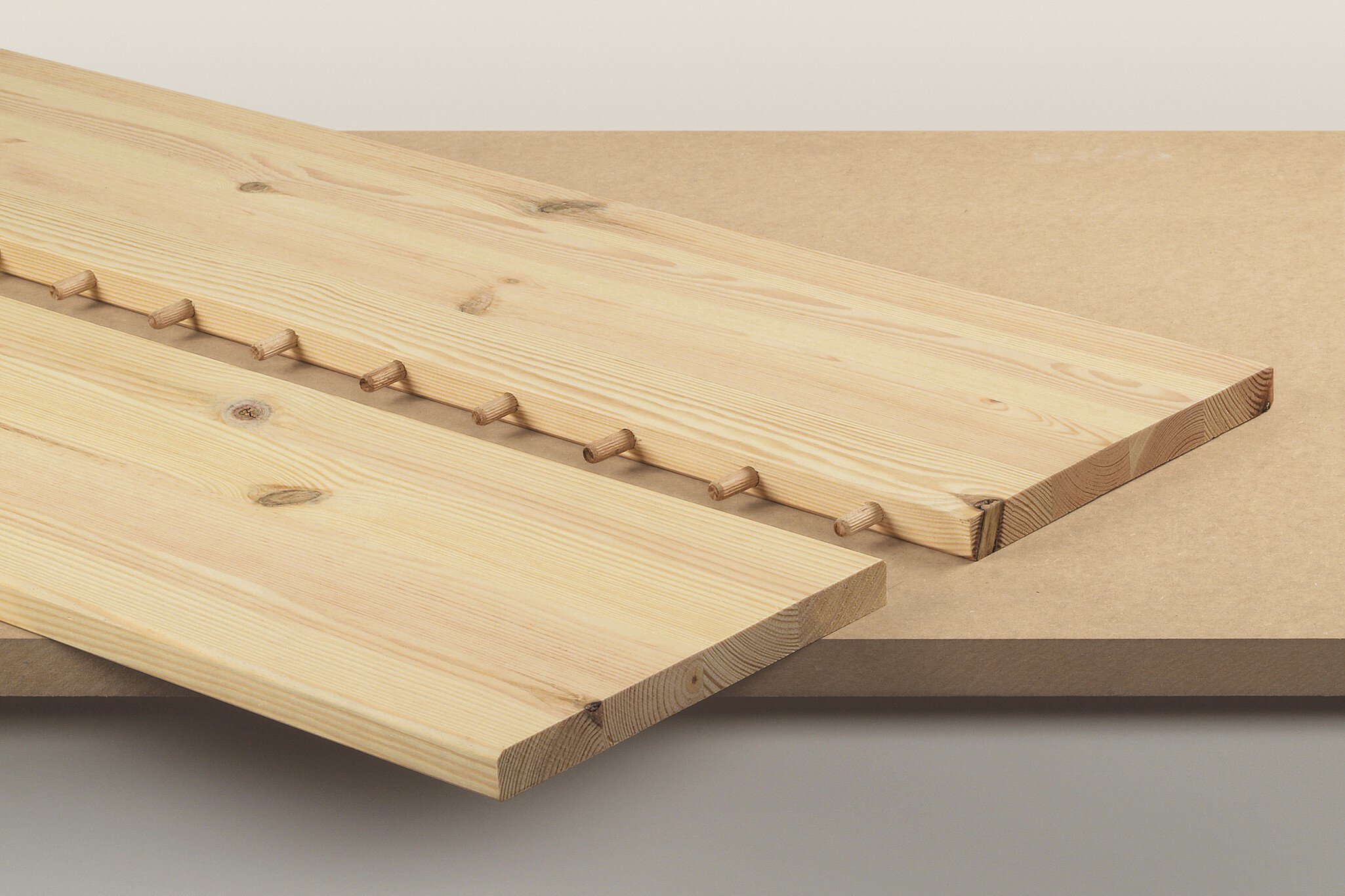 200 espigas corrugadas de haya de ø6x30mm