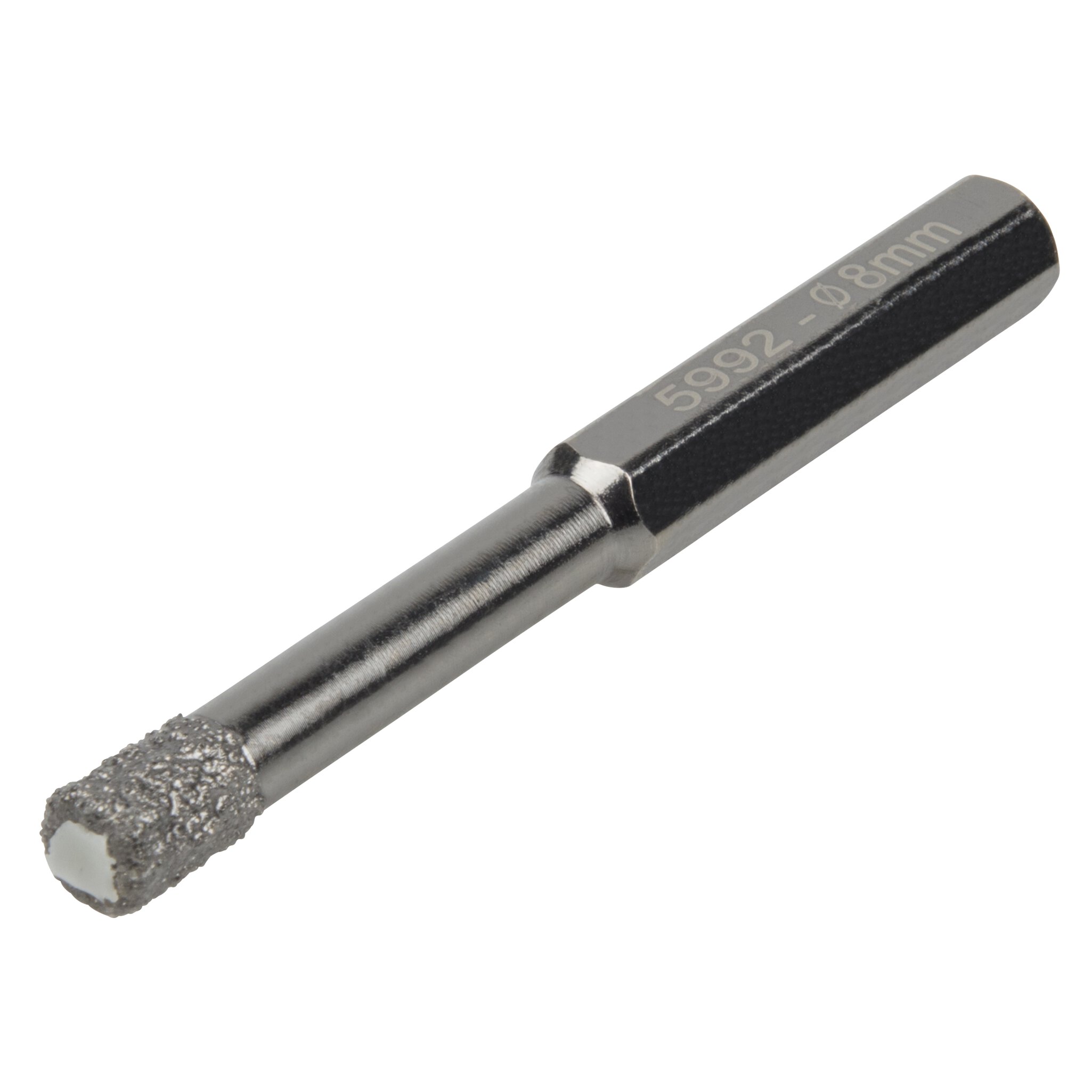1 broca de diamante vást. hexagonal, Ø 8 mm