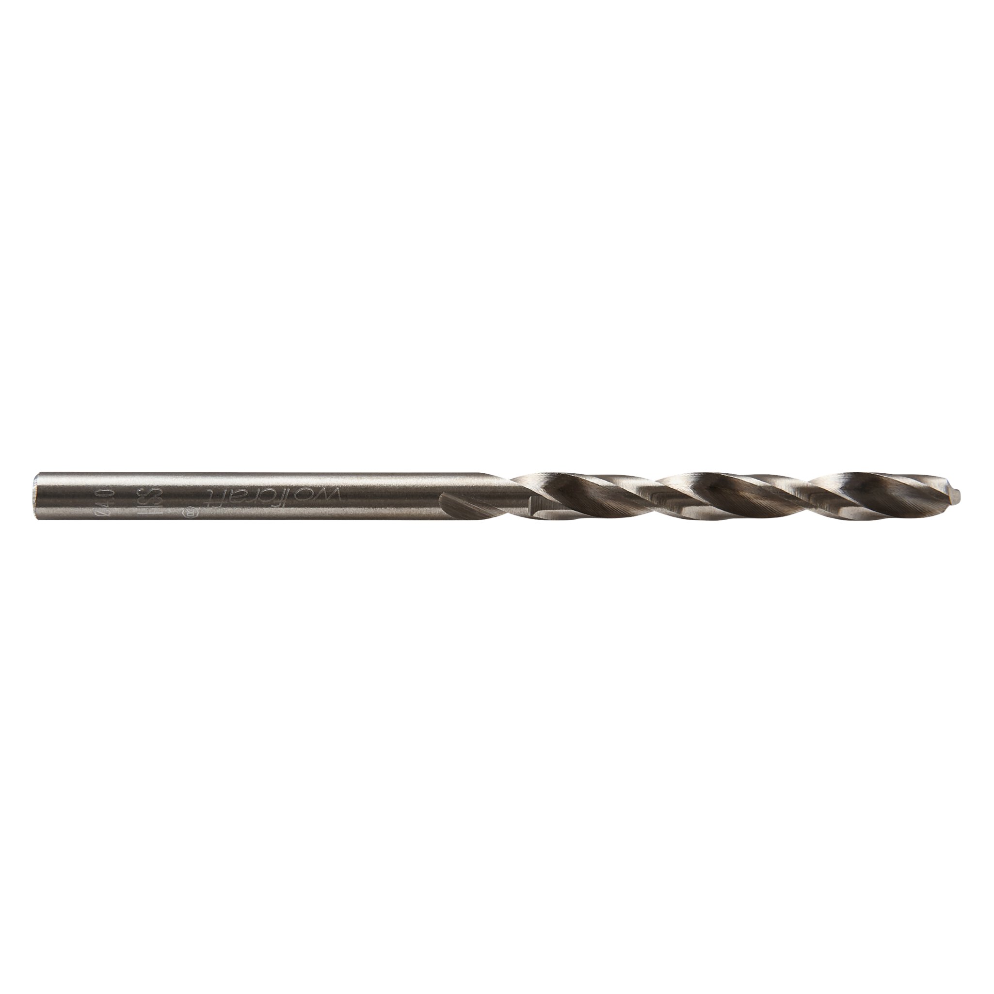 1 broca para metal HSS, rect., Ø 4,0 x 75 mm