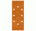 5 hojas de lijar de corindón, grano 80, 93 x 230 mm