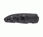 1 navaja plegable con cuchilla dentada de 75 mm