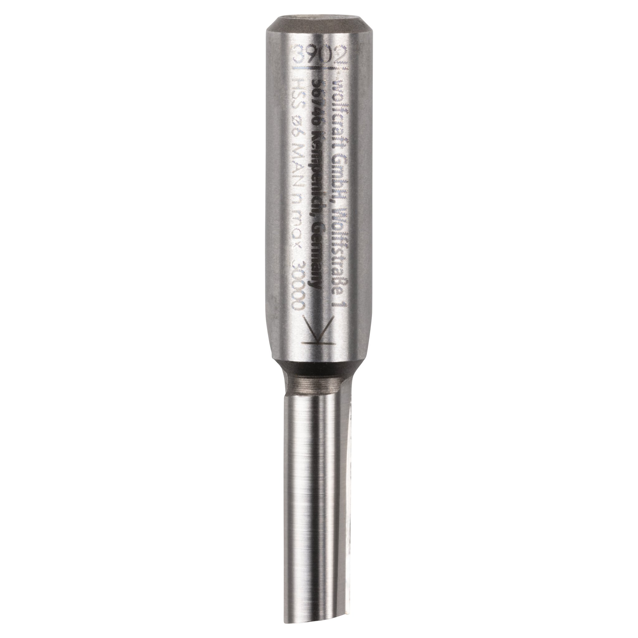 1 fresa de ranuras HSS vástago=8mm ø6x16mm