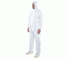Mono desechable con capucha, L