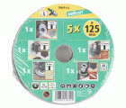 1 conjunto básico para amoladora de ángulo ø 125 mm