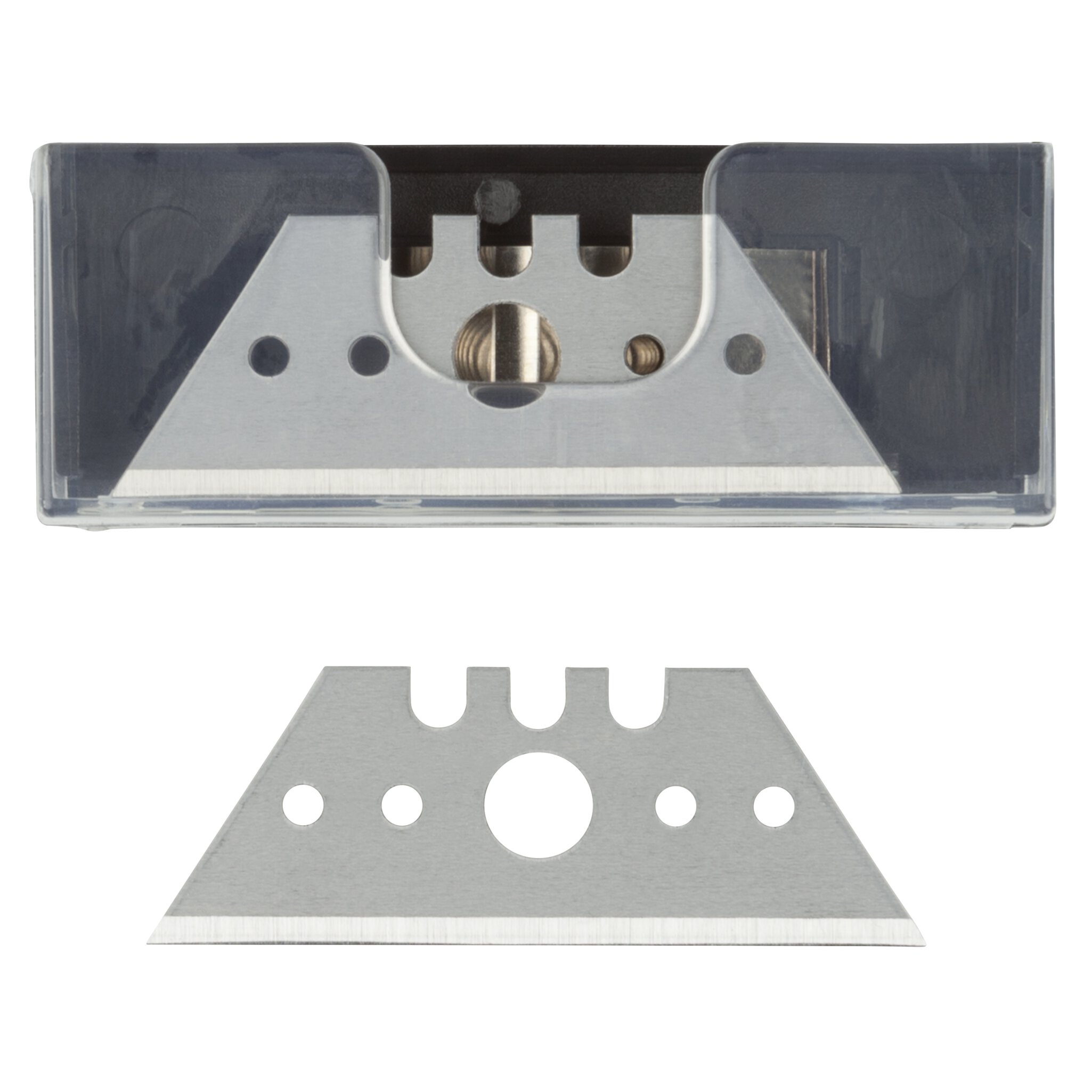 10 cuchillas trapezoidales profesionales de 0,65 x 52 mm
