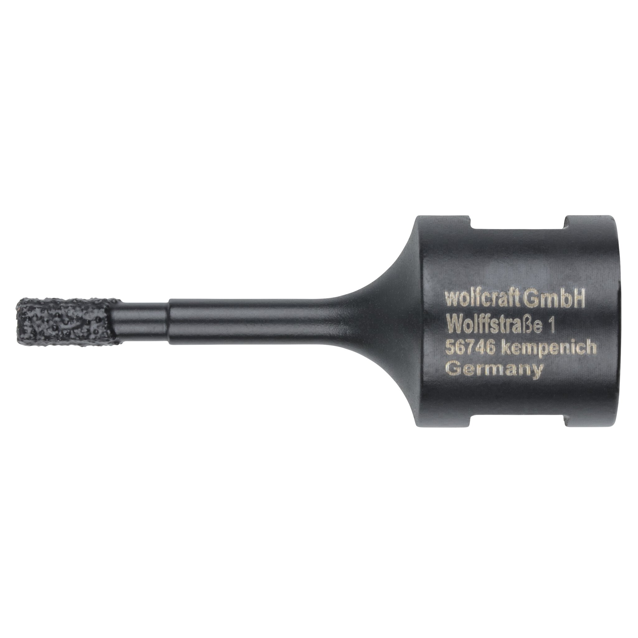 1 broca de perforación de diamante para amoladora angular ø 5 mm