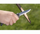 1 cuchillo de exterior con filo recto y estuche