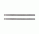 2 cuchillas reversibles de cepillo 82,7 x 5,5 x 1,1 mm