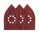 Juego de hojas abrasivas autoadherentes para madera/metal, 107 x 175 mm