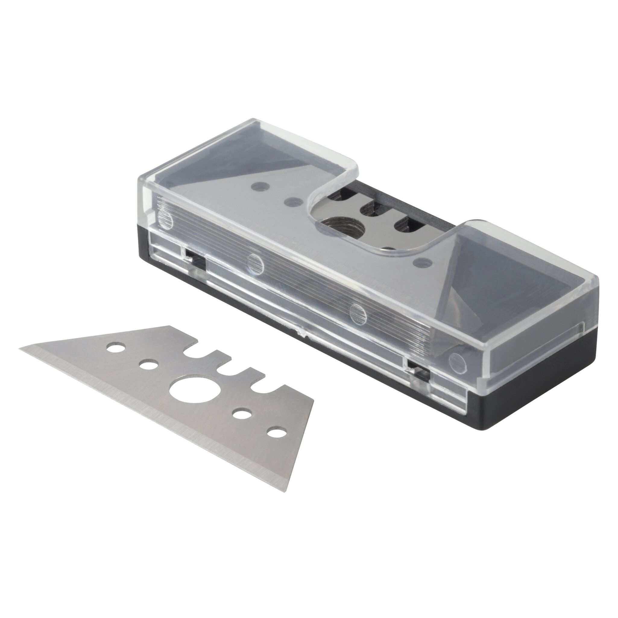 10 cuchillas trapezoidales profesionales de 0,65 x 52 mm