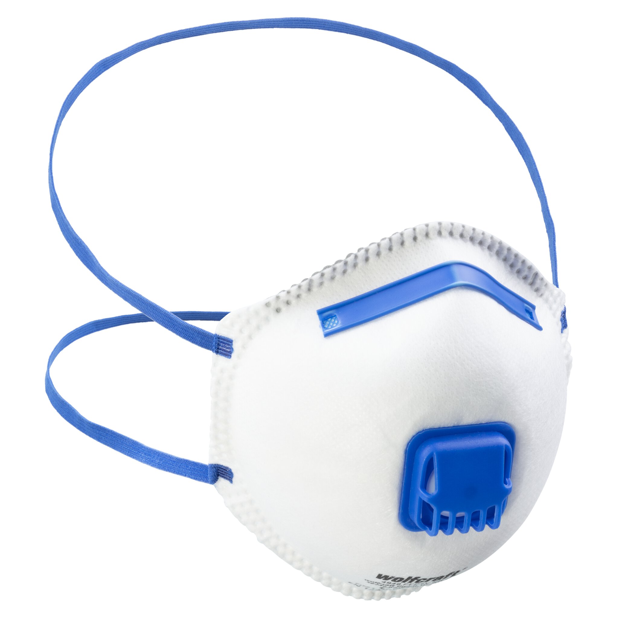 15 máscaras rígidas de protección respiratoria con válvula, FFP2