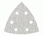 5 hojas abrasivas adhesivas Estearato, grano 80 Delta 95 mm