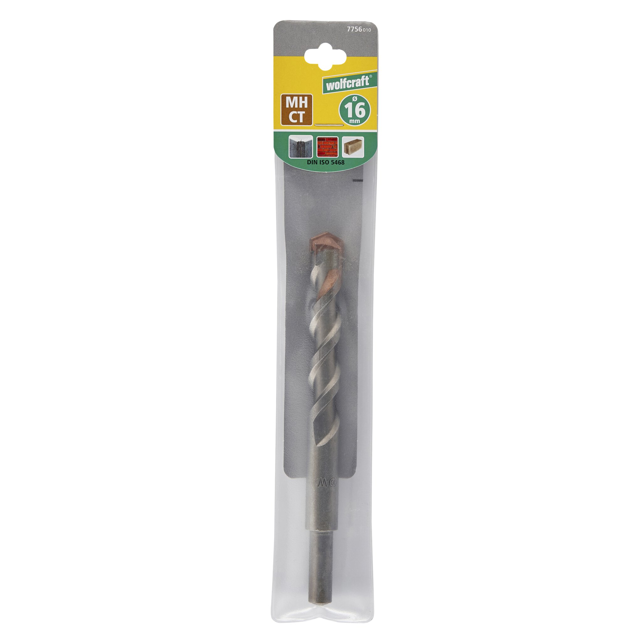 1 broca especial CT para hormigón Ø 16 x 160 mm