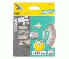1 disco de corte de diamante ProCeram.Turbo ø 115 mm