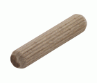40 espigas corrugadas de haya de ø8x40mm