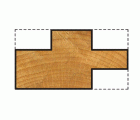 1 fresa de lengüetas WS ø30x22mm