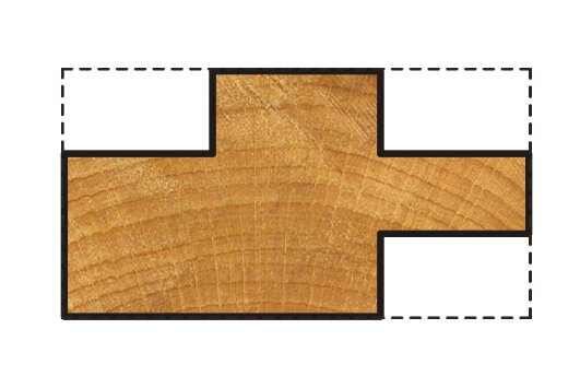 1 fresa de lengüetas WS ø30x22mm