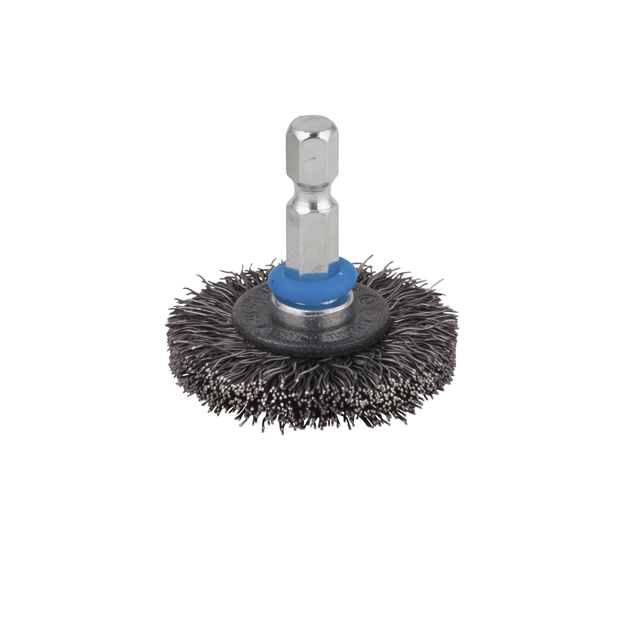 1 cepillo de disco de alambre de acero vást. hexagonal Ø 38 x 8 mm