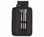Juego de cinceles SDS-Plus, 3 piezas, en bolsa enrollable