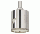 1 corona de perforación de diamante con vástago ø 45 mm
