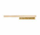 1 cepillo rascador fino de alambre de latón de 220 mm