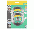 Juego de discos de corte diamantados, diámetro de 115 mm, 2 piezas